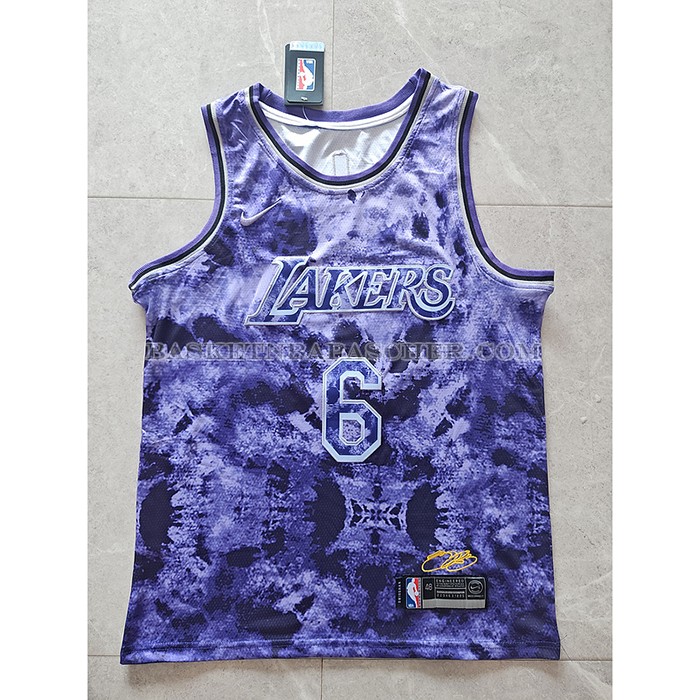 Maillot Los Angeles Lakers LeBron James NO 6 Select Series 2023 Volet